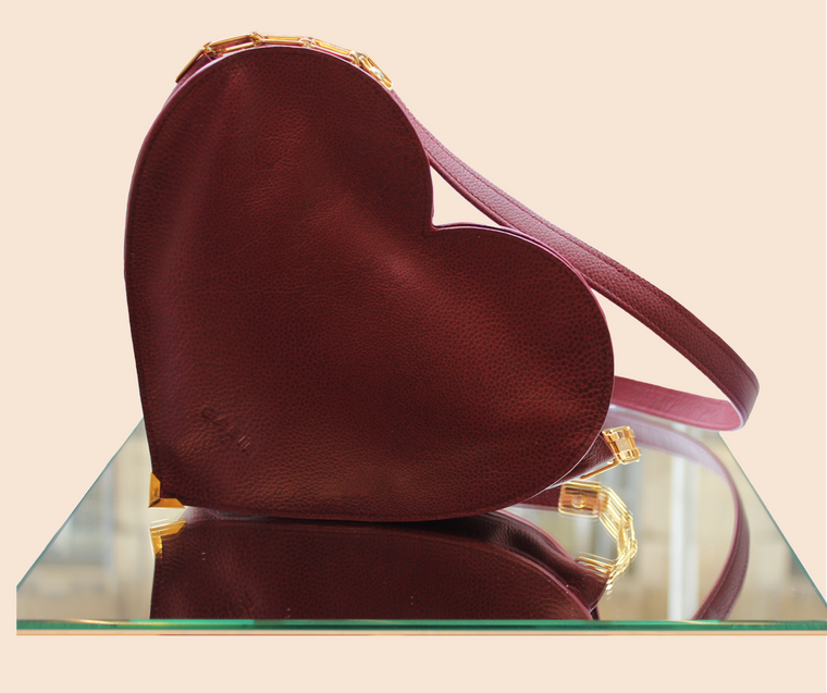 Sac coeur bordeaux